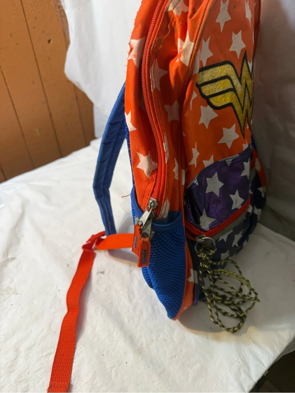 Wonder Woman backpack 16x12